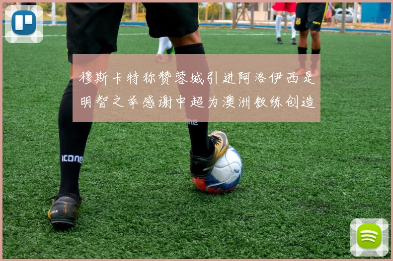 穆斯卡特称赞蓉城引进阿洛伊西是明智之举感谢中超为澳洲教练创造机会